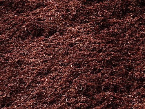 Dyed mulch: Cherry Brown (Double/Triple Mix & Triple Shred)